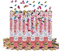 Party Factory Lot de 10 confettis multicolores pour fête de mariage, anniversaire ou Nouvel An - 40 cm