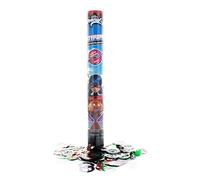 Party Factory Miraculous Party Popper Lot de 1 canon à confettis de 40 cm avec confettis scintillants multicolores, jusqu'à 8 m de hauteur de vol