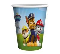 Party Factory Paw Patrol Lot de 8 gobelets en papier pour anniversaire d'enfant ou fête à thème, 250 ml