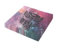 Party Factory « Transformers » Lot de 20 serviettes en papier, 33 x 33 cm, 3 couches, jetables, pour anniversaire d'enfant ou fête à thème, multicolores, 3 couches