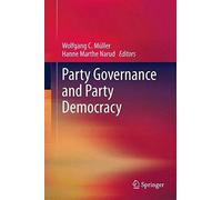 Party Governance And Party Democracy