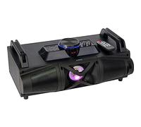 Enceinte sono PARTY-FALCON avec Bluetooth USB SD Tuner FM, 2 entrées micro, avec animation lumineuse à LED