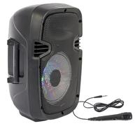 PARTY LIGHT & SOUND PARTY-7LED Enceinte portable 8’’/20cm - 300W avec USB/FM/Micro/Bluetooth