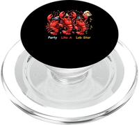 Party Like A Lob Star Lob Star Lobster Dancing Music Lovers PopSockets PopGrip pour MagSafe