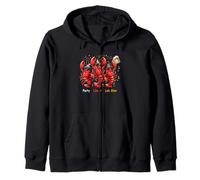 Party Like A Lob Star Lob Star Lobster Dancing Music Lovers Sweat à Capuche