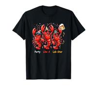 Party Like A Lob Star Lob Star Lobster Dancing Music Lovers T-Shirt