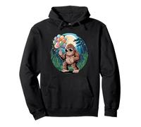 Party Like a Sasquatch - Bigfoot Ballon Bash Under the Moon Sweat à Capuche