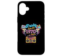Party Like It's 1970 Disco Années 1970 Funky Party 70's Groove Coque pour iPhone 16 Plus