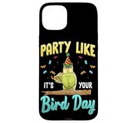 Party Like It's Your Bird Day Hilarious Budgie Bird Coque pour iPhone 15 Plus