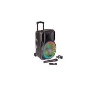 Party Light & Sound Enceinte sans fil Bluetooth PARTY-10RGB – Noir