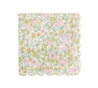 Party Pro Serviettes en papier Shabby Or – 16 serviettes festonnées 33 x 33 cm
