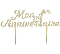 Party Pro 1602, Pic déco de gâteau Cake Topper Mon 1er Anniversaire