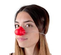 Party Pro 333225 Nez de cochon de clown, Rouge