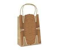 Party Pro Sacs cadeaux Totem aventurier – Lot de 4 Marron Taille unique