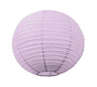 Party Pro 502117M Lanterne Japonaise Papier de Riz Lavande 35 x 35 x 35 cm