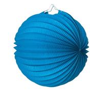 Party Pro 50213L Lampion Rond Papier 60g Bleu Canard 30 x 30 x 30 cm
