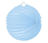 Party Pro 502140L, Lampion rond bleu tendre 30 cm