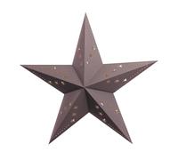 Party Pro 50250 Lanterne étoile Papier Gris 60 x 60 x 24 cm