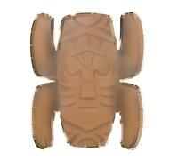 Party Pro 913KLPL, Lot de Deux Plateaux Totem aventurier de 35 cm