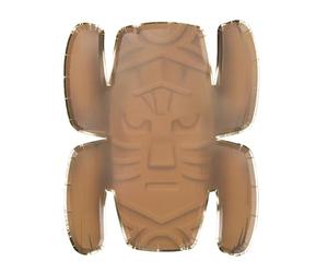 Party Pro 913KLPL, Lot de Deux Plateaux Totem aventurier de 35 cm