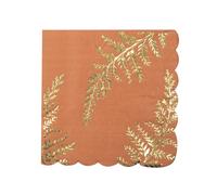 Party Pro 913TERRAS, Sachet de 16 Serviettes Terracotta