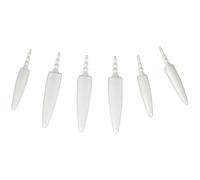 Party Pro Set de 20 Dents pour Citrouille - Blanc - Taille Unique