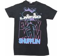 Party Rock LMFAO Every Day I’M ShufflinTop Sweatshirt Short Sleeve Black XL