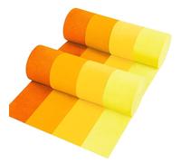 Party Serpentin en papier crépon Jaune