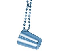 Party Shot Glasses Necklace - Collier en verre pour copain d'événement social - Articles de fête de vacances légers, bijoux de carnaval, fournitures de mariée et de toilettage pour le festival de