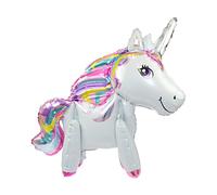 Party Time BLF3318 Ballon en aluminium licorne debout Multicolore