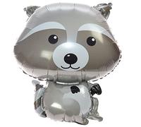 PARTY TIME BLF3615SZO-2885 Ballon en aluminium Motif animaux de la forêt Multicolore
