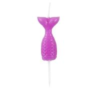 PARTY TIME Bougies Sirène x5 pour Gâteau Décoration Festive Multicolore