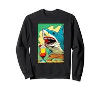 Party Time Grand Requin Blanc Sweatshirt