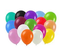 PARTY TIME KB2354 Lot de 6 ballons pastel Multicolore 10" x 6 pièces
