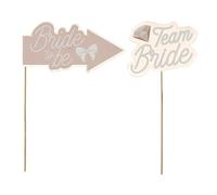 PARTY TIME Lot de 10 Accessoires Photobooth EVJF Soirée Fun Multicolore
