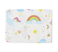 PARTY TIME Nappe en Papier Licorne pour Anniversaire 137x183 cm Multicolore | Papier, nappe licorne, 137x183 cm, anniversaire et événements festifs, format pratique, multicolore