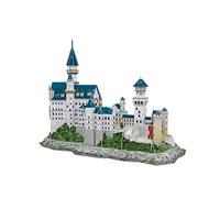 Party Town DS0990H World Brands Château de Neuschwanstein 3D pour Adulte, maquettes d'équitation, Puzzles 3D, Cadeaux Amusants, Culture, Voyage de la Maison, Multicolore