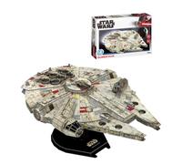 Party town Star Wars Puzzle 3D Faucon Millenium Figurines Vaisseaux Star Wars, Maquettes à construire Adultes et Enfants, Maquette Star Wars Adultes