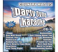 Various Artists – Party TYME Karaoke: Country Hits 25 – CD