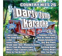 Party Tyme Karaoke Country Hits 26 (16-song CD+G) (CD)