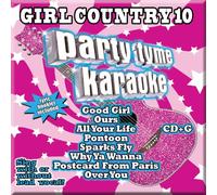 Various Artists – Party TYME Karaoke Girl Country 10 – CD