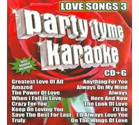 Party Tyme Karaoke - Love Songs 3 (16-song CD+G) by Party Tyme Karaoke NEUF