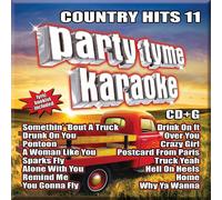Party Tyme Karaoke – Country Hits 11 – CD+G (16 titres)