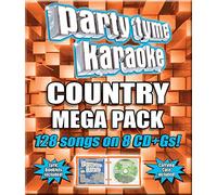 VARIOUS Party Tyme Karaoke - Country Mega Pack (128-Song Mega Pack) (CD)