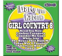 Various Artists - Party TYME Karaoke: Girl Country, Vol. 8