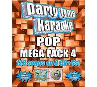Party Tyme Karaoke – Pop Mega Pack 4 (128 chansons) – CD