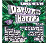 Party Tyme Karaoke - Super Hits 16 (16-song CD+G) by Party Tyme Karaoke NEUF