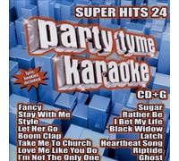 Party Tyme Karaoke - Super Hits 24 [16-song CD+G] by Party Tyme Karaoke NEUF