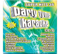PARTY TYME KARAOKE - SUPER HITS 36 - CD - F600z