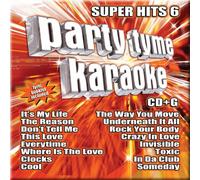 Party TYME Karaoke: Super Hits 6 – CD